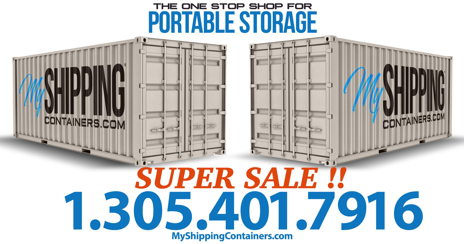 Miami Storage Containers, Miami Shipping Containers, My Shipping Containers