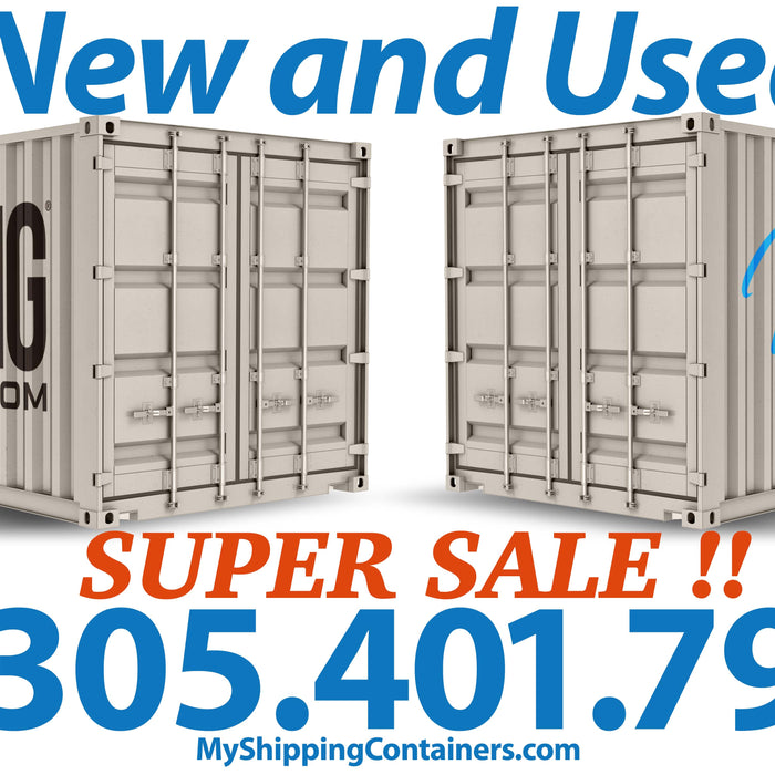 Storage Containers in Miami, Shipping Containers in Miami, My Shipping Containers