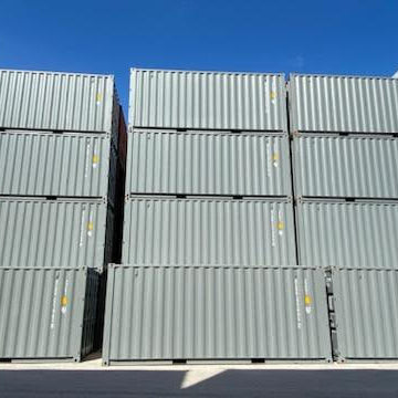 new 20' shipping containers